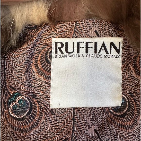 Gorgeous Cropped real fox fur vest Saga Ruffian sz 6 lined great condition SM - Picture 11 of 11